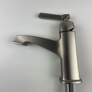 Moen WS84805SRN Boardwalk One-Handle High Arc Bathroom Faucet - Brushed Nickel