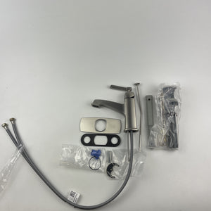 Moen WS84805SRN Boardwalk One-Handle High Arc Bathroom Faucet - Brushed Nickel