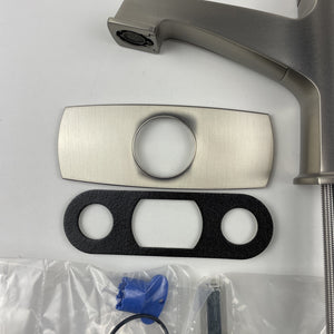 Moen WS84805SRN Boardwalk One-Handle High Arc Bathroom Faucet - Brushed Nickel