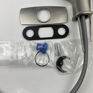 Moen WS84805SRN Boardwalk One-Handle High Arc Bathroom Faucet - Brushed Nickel