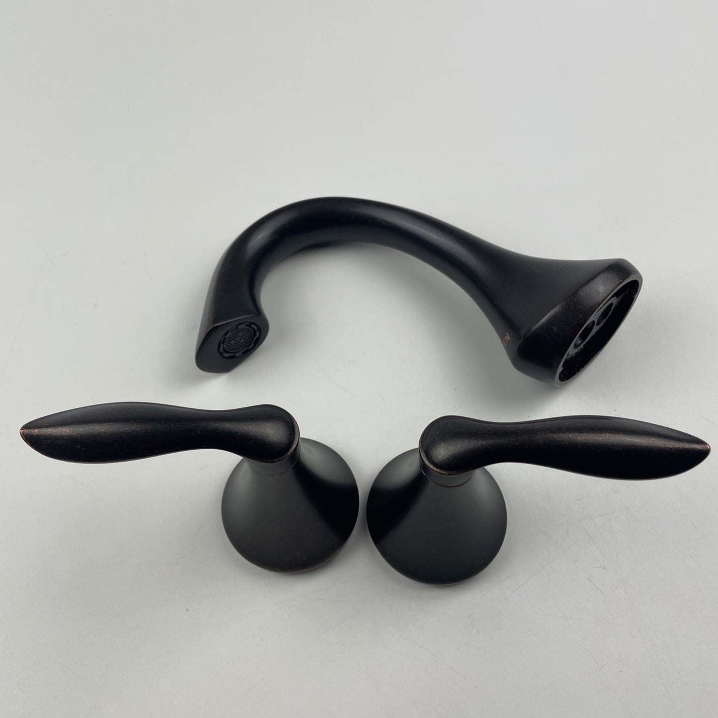 Moen T6420ORB Eva Two-Handle High Arc Bathroom Faucet - Oil Rubbed Bronze