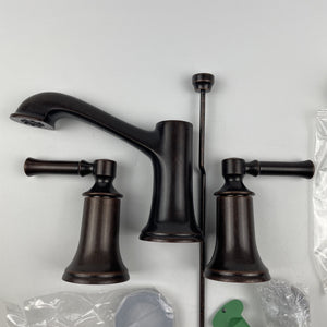 (R) Moen T6805ORB Dartmoor Two Handle High Arc Bathroom Faucet Oil Rubbed Bronze