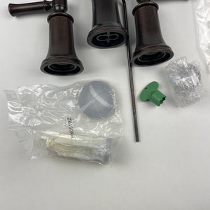 (R) Moen T6805ORB Dartmoor Two Handle High Arc Bathroom Faucet Oil Rubbed Bronze