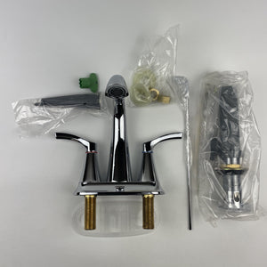 CFG 58911 Ash 2-Handle Centerset Bathroom Faucet - Chrome