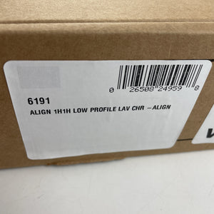 Moen 6191 Align One-Handle Single Hole Low-Arc Bathroom Faucet - Chrome