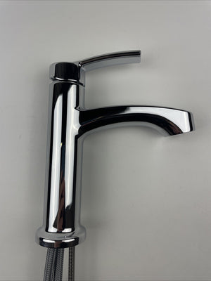 Moen 84484 Laken One-Handle Single Hole Bathroom Faucet - Chrome