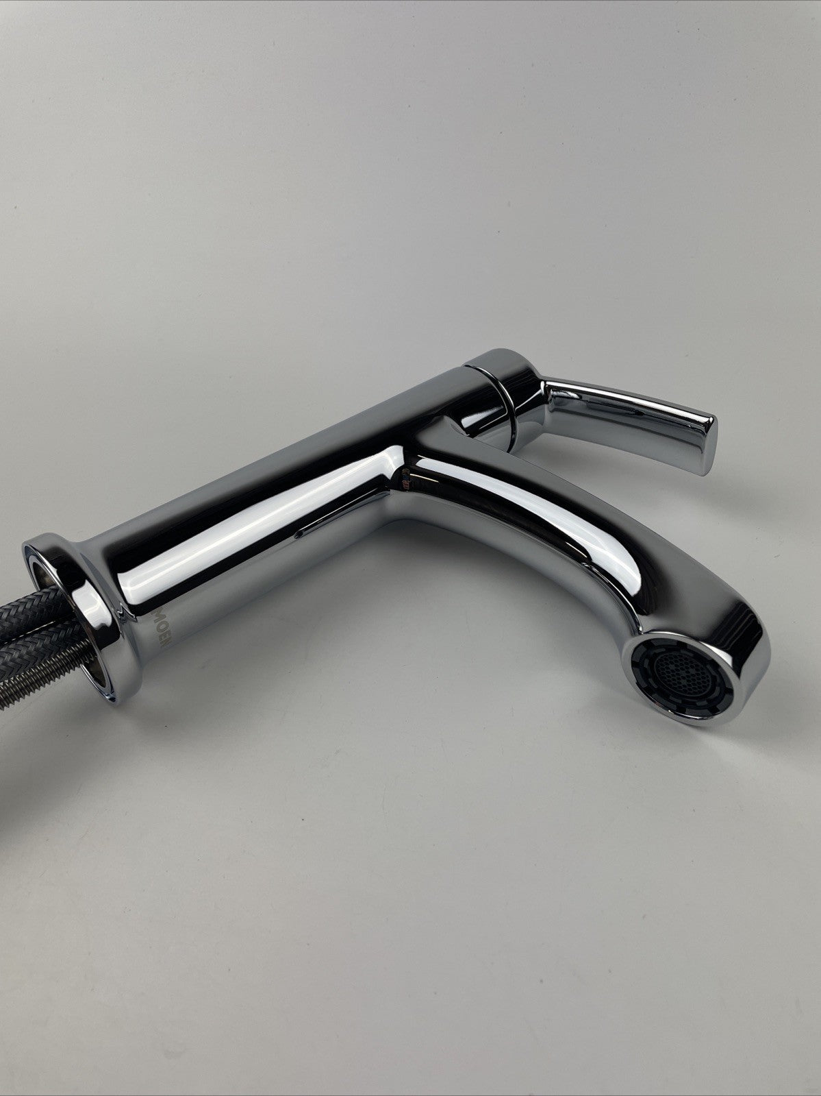 Moen 84484 Laken One-Handle Single Hole Bathroom Faucet - Chrome