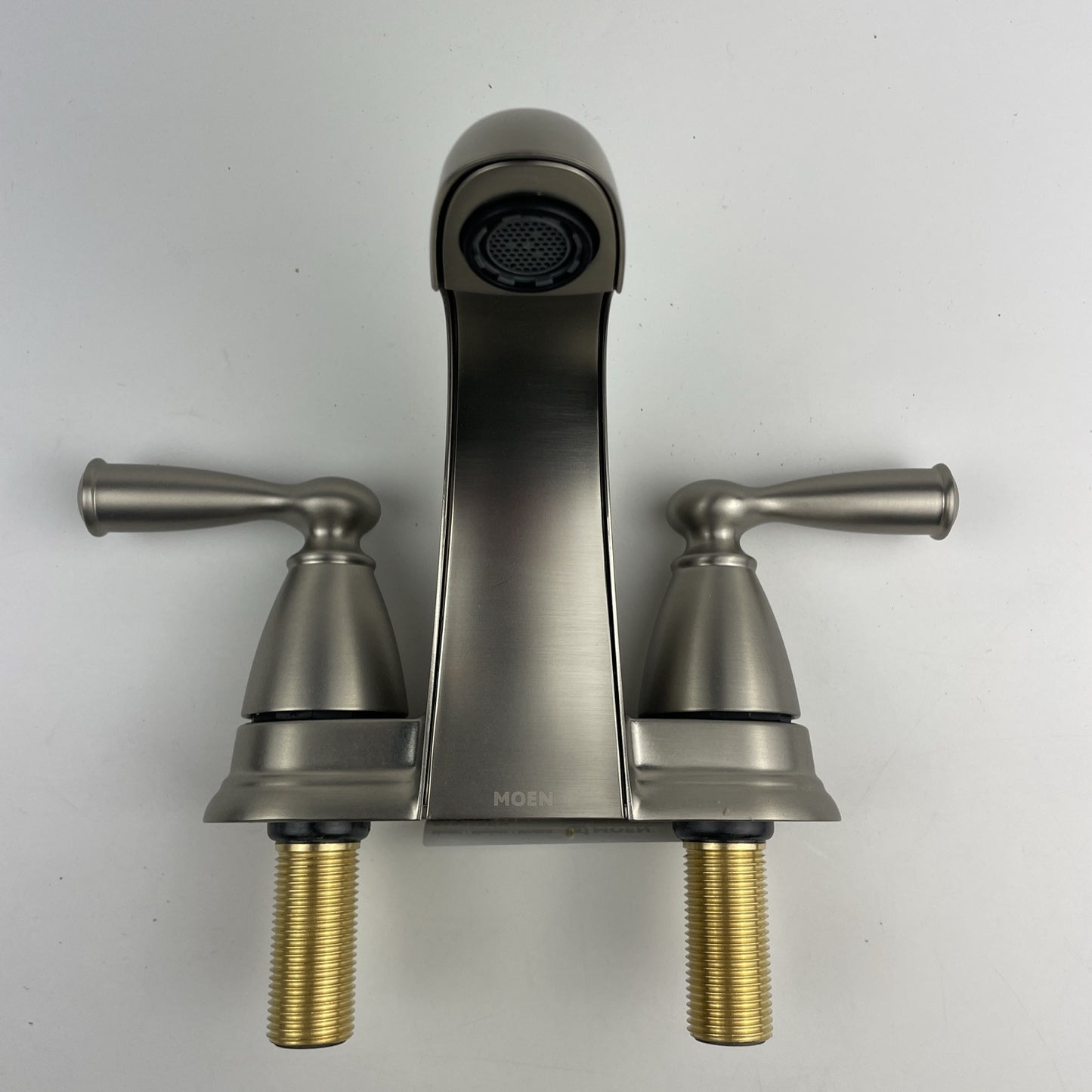 Moen 84942SRN Banbury 2-Handle Centerset Bathroom Faucet - Brushed Nickel