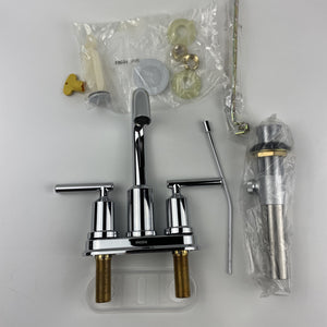 (READ) Moen 6150 Gibson 2-Handle Centerset Bathroom Faucet - Chrome