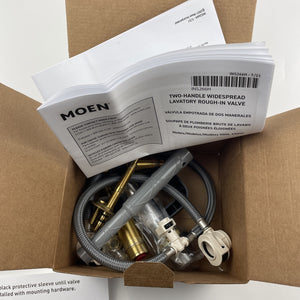 Moen 9000 M-PACT 1/2" IPS Widespread Faucet Rough-In Valve with Drain Assembly