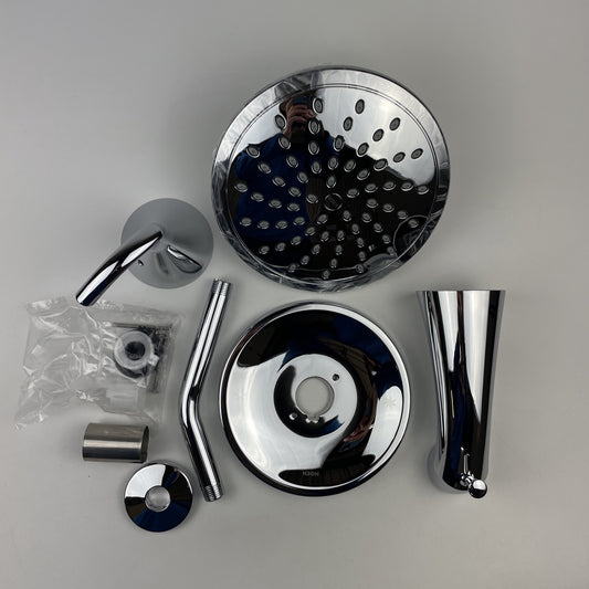 Moen T2843EP Glyde Single Handle Tub and Shower Trim - Chrome