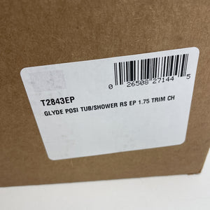 Moen T2843EP Glyde Single Handle Tub and Shower Trim - Chrome