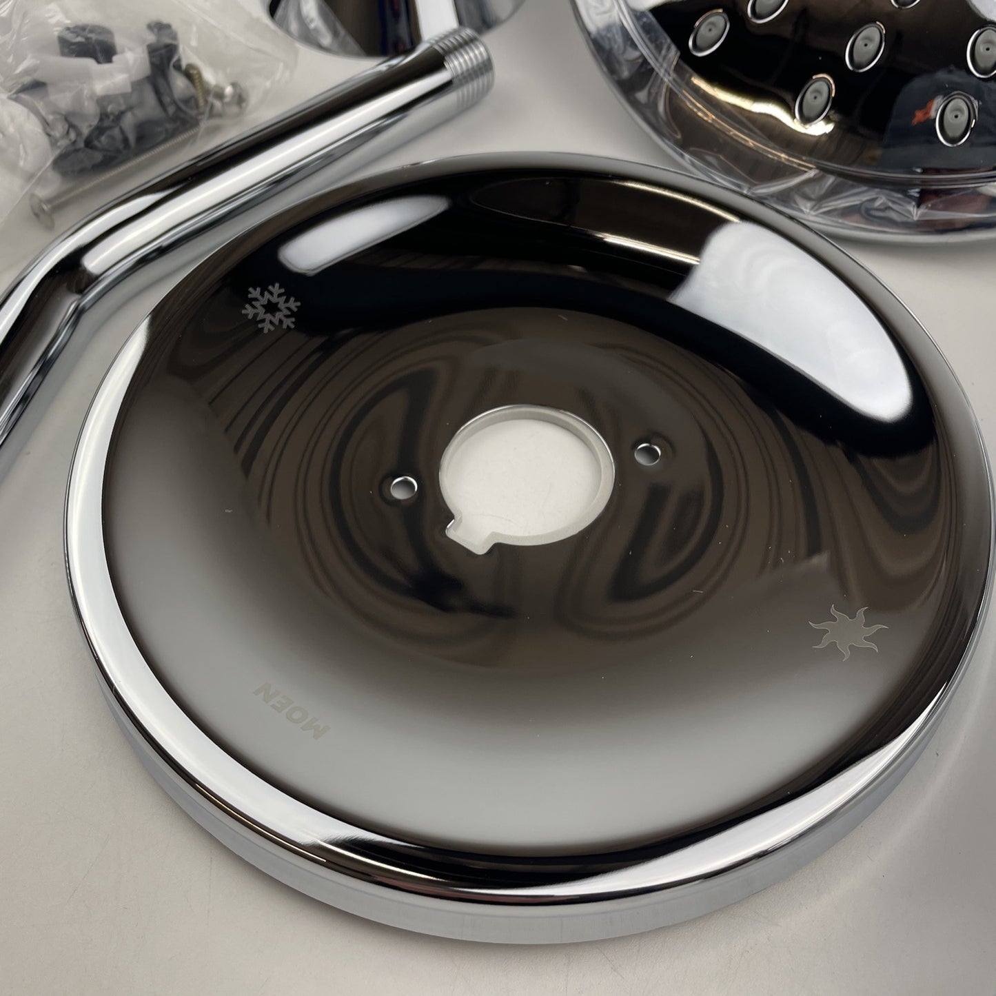 Moen T2843EP Glyde Single Handle Tub and Shower Trim - Chrome