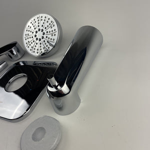 (READ) Moen UT2473EP Genta Single Handle Tub/Shower Faucet Trim Kit - Chrome