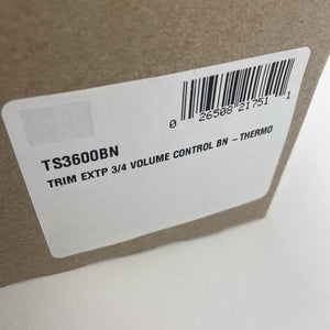 Moen TS3600BN Single Handle Volume Control Valve Trim - Brushed Nickel