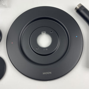 (READ) Moen T2902NHBL Gibson Shower Trim Package with M-PACT - Matte Black