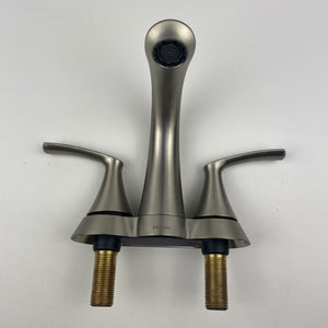 (READ) Moen WS84550SRN Darcy Centerset 2-Handle Bathroom Faucet - Brushed Nickel