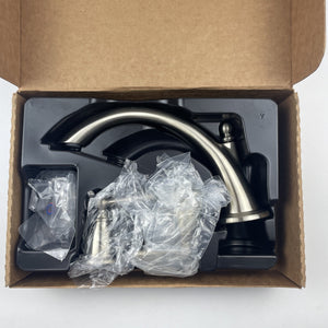 (READ) Moen T933BN Brantford 2-Handle Roman Tub Filler Trim Brushed Nickel