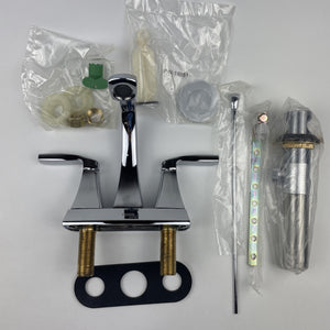 (READ) Moen 6901 Voss 2-Handle Centerset Bathroom Faucet - Chrome