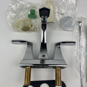 (READ) Moen 6901 Voss 2-Handle Centerset Bathroom Faucet - Chrome