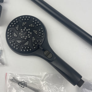 (MISSING PARTS)Moen 3671EPBL  Multi-Function Slide Bar Hand Shower - Matte Black