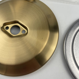(READ) Moen UTS4911BG Flara M-Core 1-Handle Transfer Valve Trim - Brushed Gold