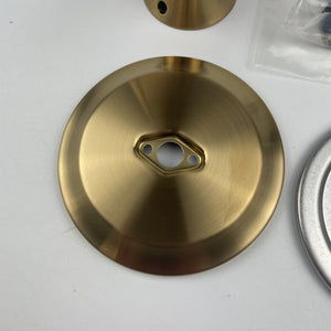 (READ) Moen UTS4911BG Flara M-Core 1-Handle Transfer Valve Trim - Brushed Gold