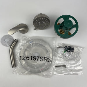 (READ) Moen 82604SRN Single Handle Tub And Shower Spot Resist Brushed Nickel