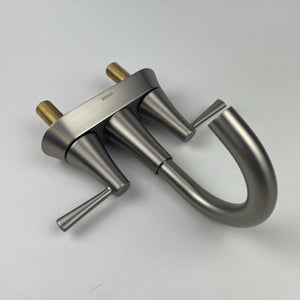 Moen 84022SRN Ronan Two-Handle 4" Centerset Bathroom Faucet - Brushed Nickel