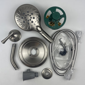 Moen 82975SRN Attract 6-Spray Shower Faucet Spot Resist Brushed Nickel