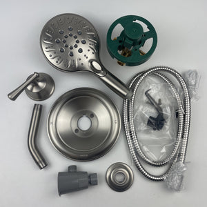 Moen 82975SRN Attract 6-Spray Shower Faucet Spot Resist Brushed Nickel