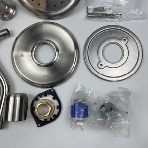 Moen UT3312BN Belfield M-CORE 3-Series One-Handle Shower Trim Kit Brushed Nickel