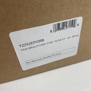 Moen T2252EPORB Brantford Posi-Temp One-Handle Shower Trim Kit Oil-Rubbed Bronze
