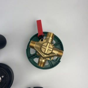 Moen 82137BL Graeden 6-Spray Magnetix Tub & Shower Faucet with Valve Matte Black