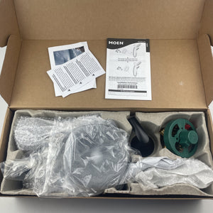 Moen 82137BL Graeden 6-Spray Magnetix Tub & Shower Faucet with Valve Matte Black