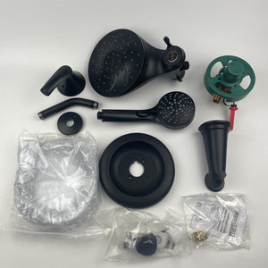 Moen 82137BL Graeden 6-Spray Magnetix Tub & Shower Faucet with Valve Matte Black