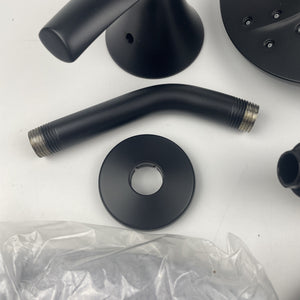 Moen 82137BL Graeden 6-Spray Magnetix Tub & Shower Faucet with Valve Matte Black