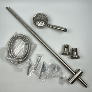 (READ) Moen 3667EPBN Eco-Performance 4-Function Handshower Brushed Nickel
