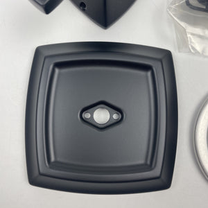 Moen UT4611BL Voss Transfer Valve Trim M-CORE 1-Handle Shower Trim Matte Black