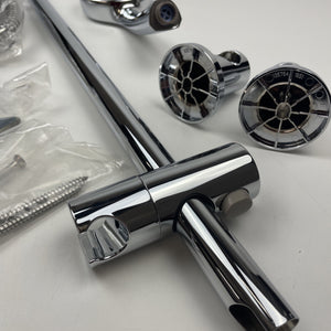 Moen 3868EP Eco-Performance Single-Function Handshower w Slide Bar & Hose Chrome