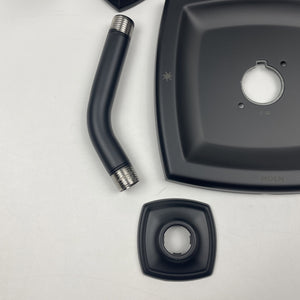 Moen T2692BL Voss Posi-Temp Single-Handle Shower Trim Kit 2.5 GPM Matte Black