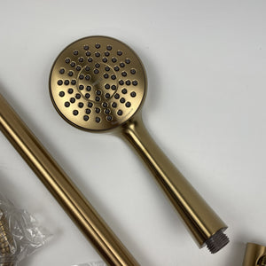(READ) Moen 3868EPBG Eco-Performance 1-Function Handshower Brushed Gold