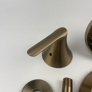 Moen 82518BZG Findlay 1-Handle 6-Spray Tub & Shower Faucet w/Valve Bronzed Gold