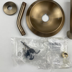 Moen 82518BZG Findlay 1-Handle 6-Spray Tub & Shower Faucet w/Valve Bronzed Gold