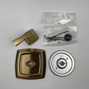 Moen UT4611BG Voss M-CORE Transfer Valve Trim Kit Lever Handle Brushed Gold