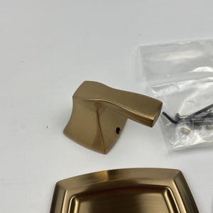 Moen UT4611BG Voss M-CORE Transfer Valve Trim Kit Lever Handle Brushed Gold