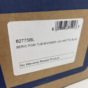 (READ) Moen 82775BL Beric Single-Handle 5-Spray Tub & Shower Faucet Matte Black