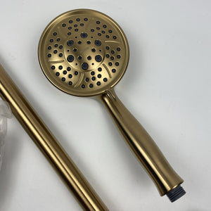 Moen 3667EPBG Eco-Performance 4-Function Handshower with Slide Bar Brushed Gold
