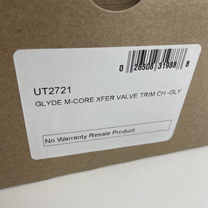 Moen UT2721 Glyde Single Handle M-CORE Transfer Valve Trim Kit Chrome