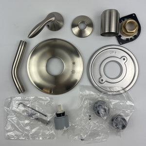 Moen UT2132NHBN Eva M-CORE 2-Series 1-Handle Shower Trim Kit Brushed Nickel